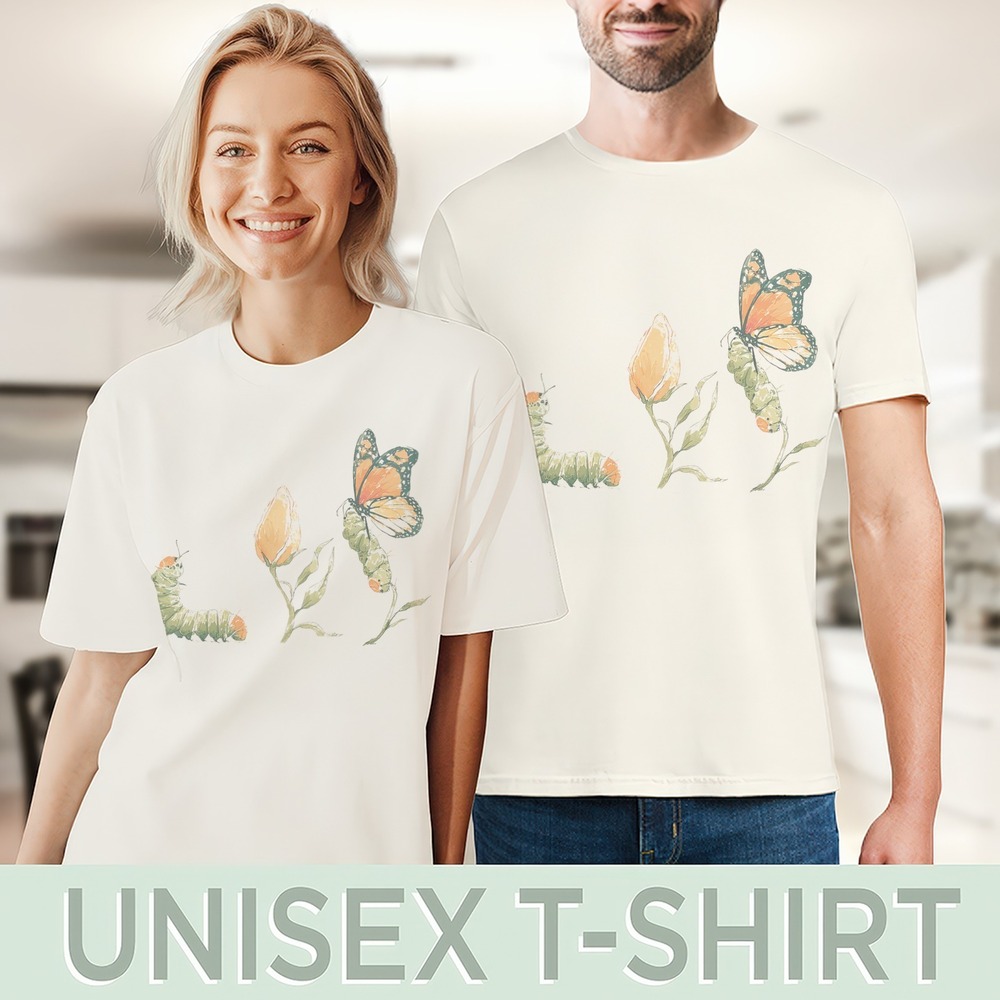Butterfly Life Cycle Caterpillar Shirt - Picture 4 of 5